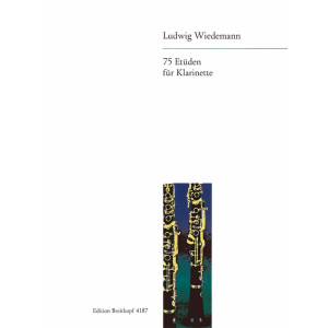 75 Studies for Clarinet Wiedemann